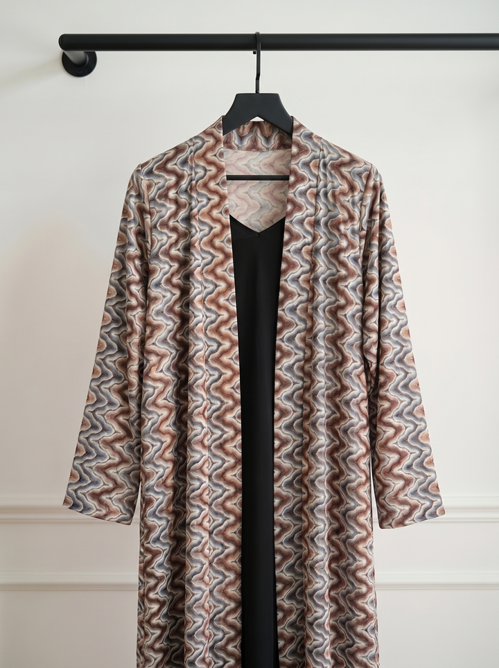 Earth Wave abaya - hanger product shot