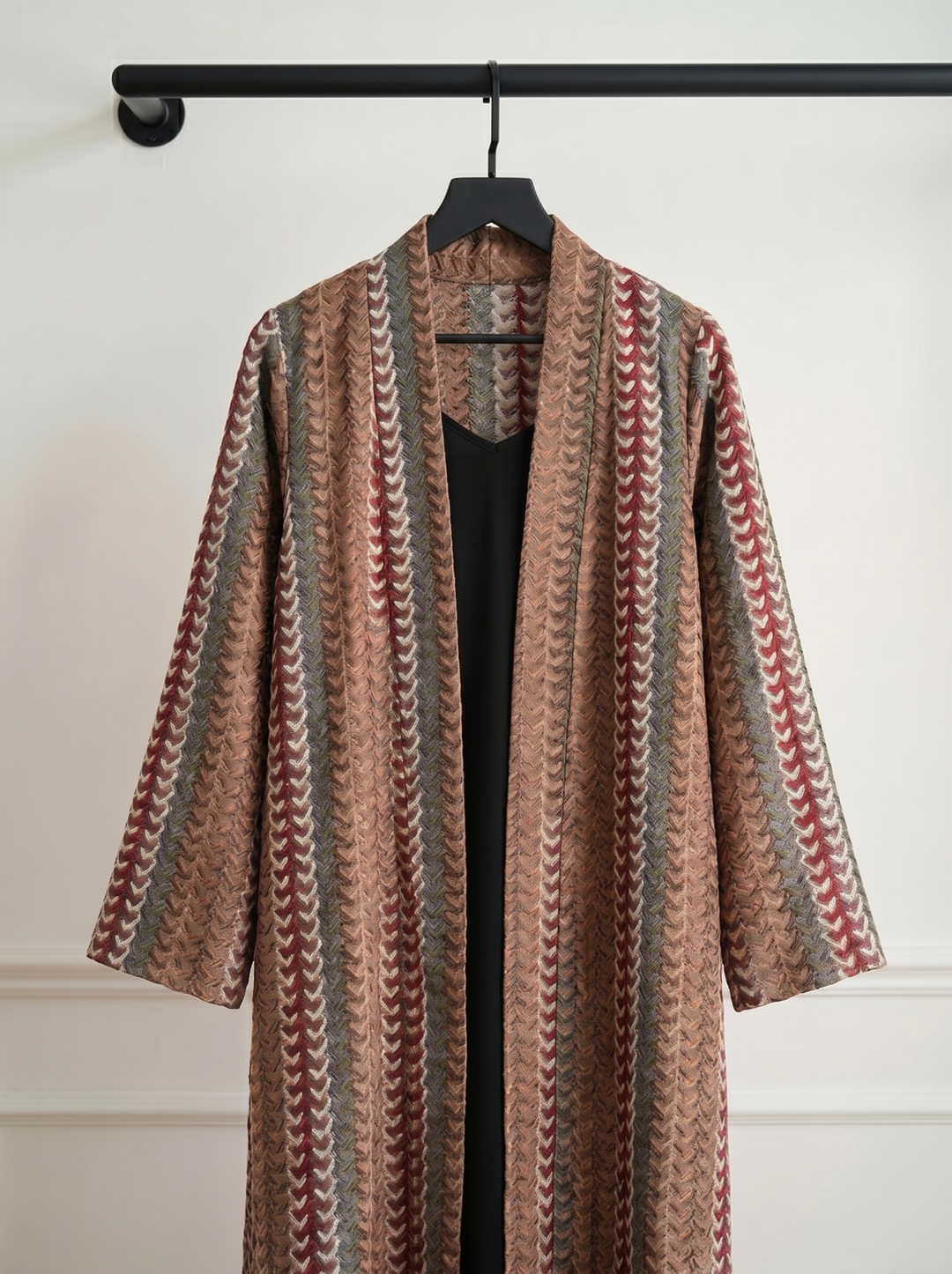 Sienna Stride abaya - hanger product shot