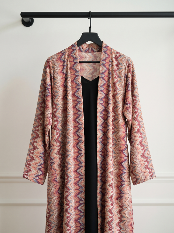Spice Weave abaya - hanger product shot