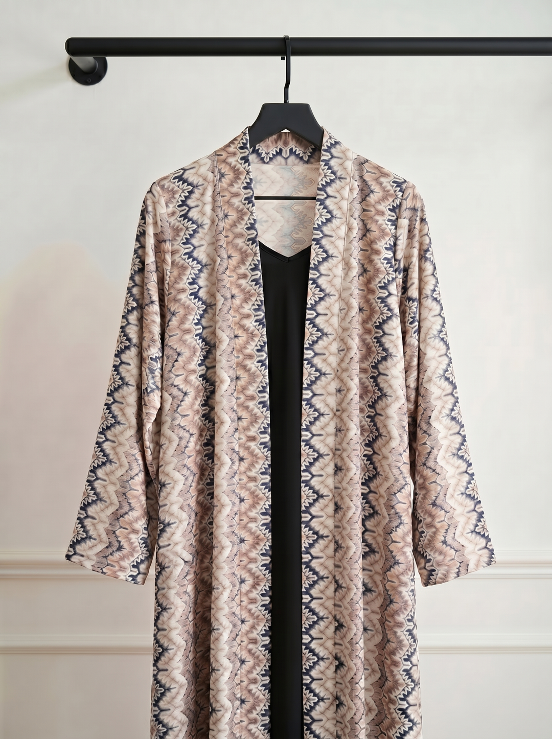 Sand Whisper abaya - hanger product shot