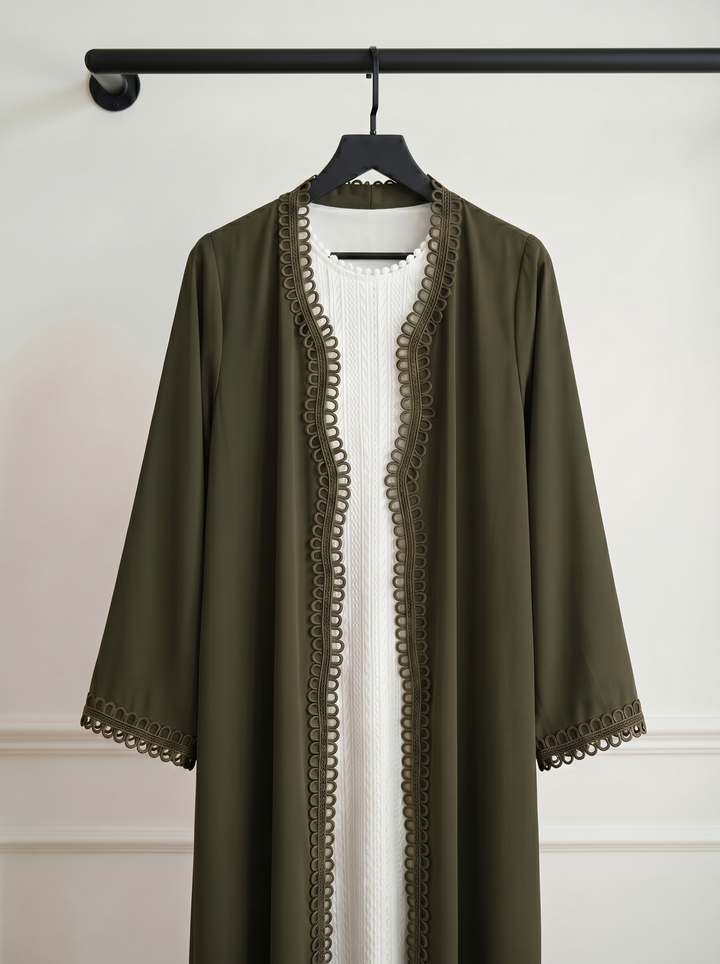 Zaytoun abaya - hanger product shot